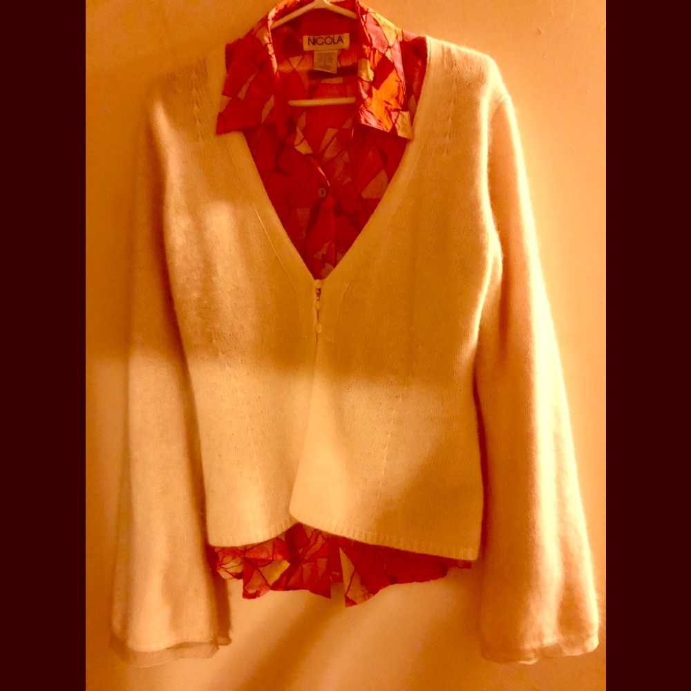 Liz Claiborne With Multi Colourful Top